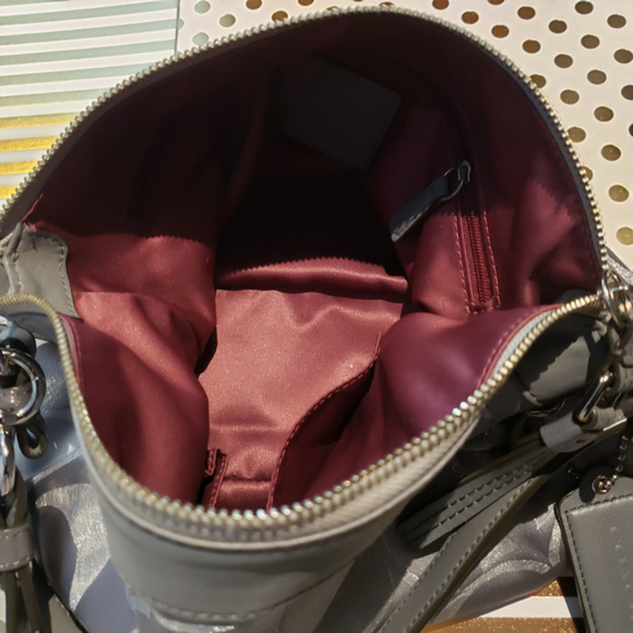 Coach Mia Signature Lurex Shoulder Bag - Picture 4 of 7